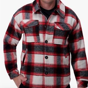 Haggar Men's heavyweight All Season Layering Shackets & Outerwear